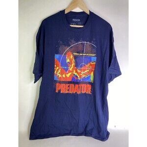 Predator Dillon You Son Of A Blue T-Shirt Loot Crate Exclusive Mens 2XL